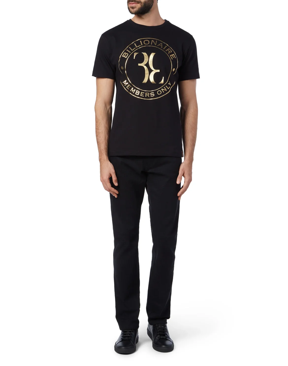 T-shirt Round Neck SS Members only, цвет: Черный