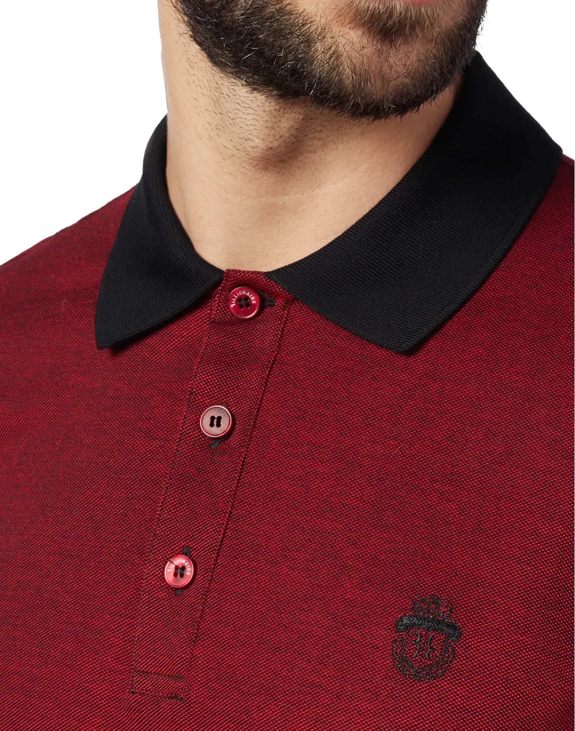 Polo shirt SS Crest, цвет: Красный