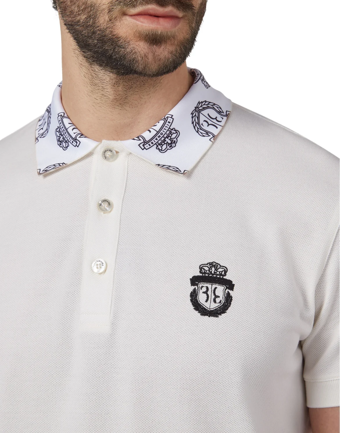 Polo shirt SS Crest, цвет: Белый
