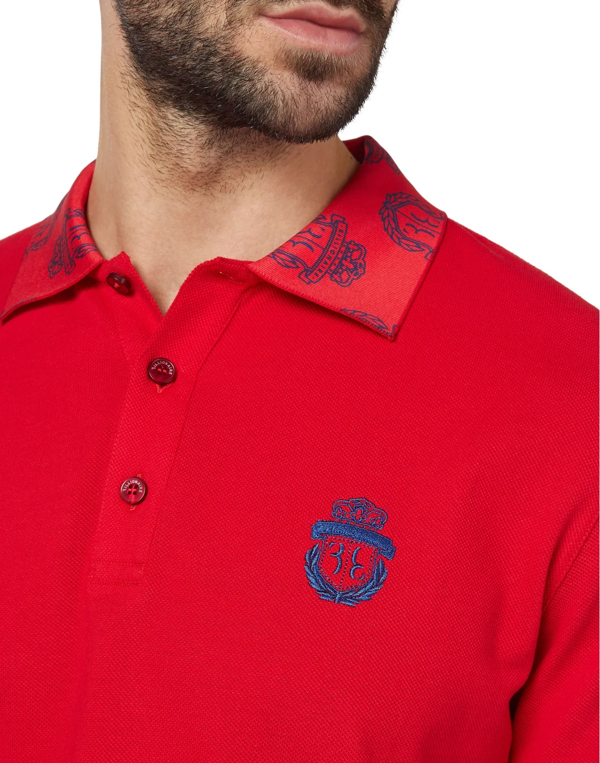 Polo shirt SS Crest, цвет: Красный