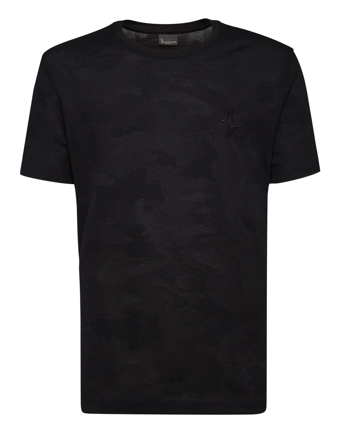 T-shirt Round Neck SS Statement, цвет: Черный