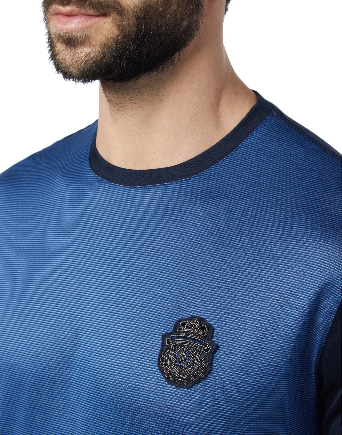 T-shirt Round Neck SS Crest, цвет: Синий