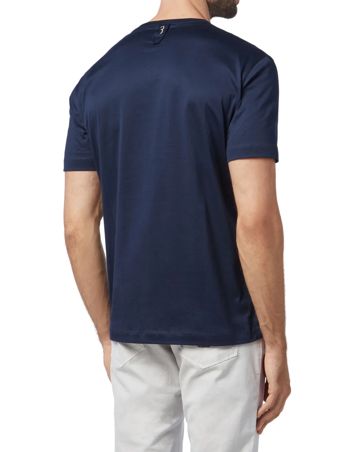T-shirt V-Neck SS Members only, цвет: Синий