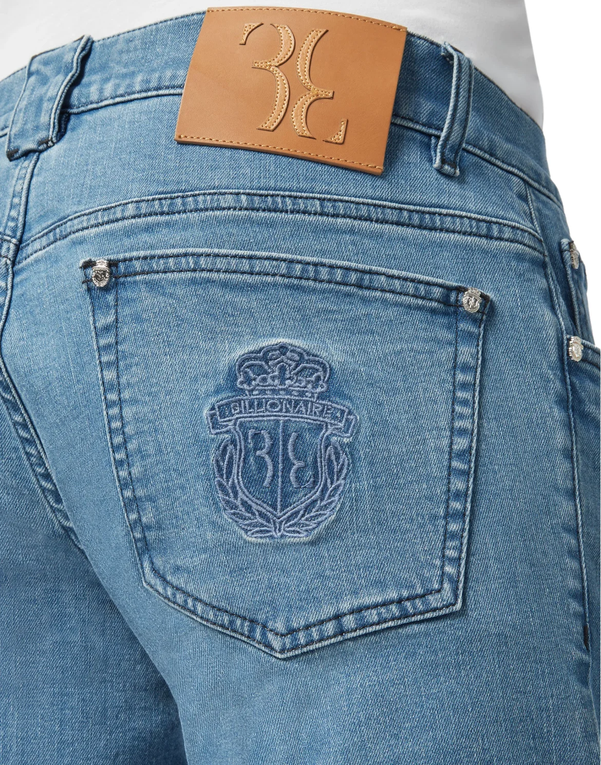 Super Straight Cut Crest, цвет: Голубой