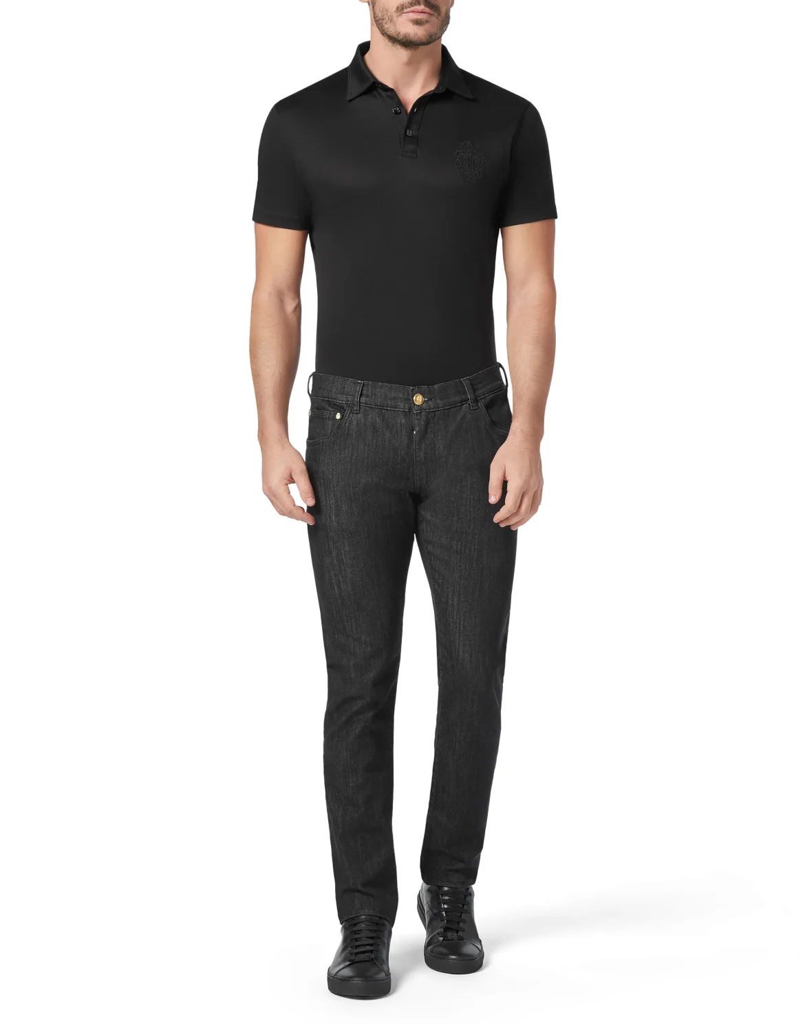 Super slim fit Double B, цвет: Черный