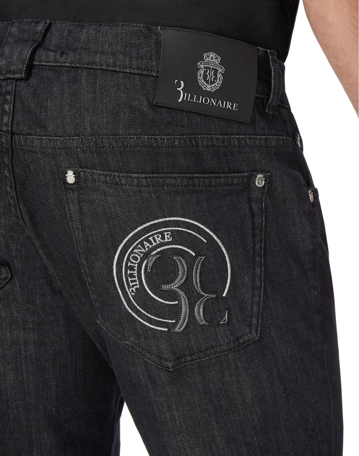 Super slim fit Double B, цвет: Черный