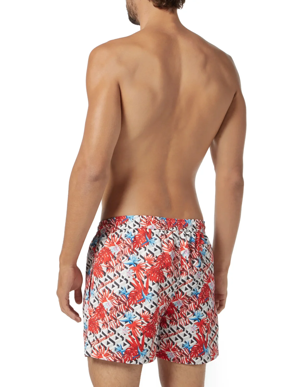 Beachwear Short Trousers Palms, цвет: Белый
