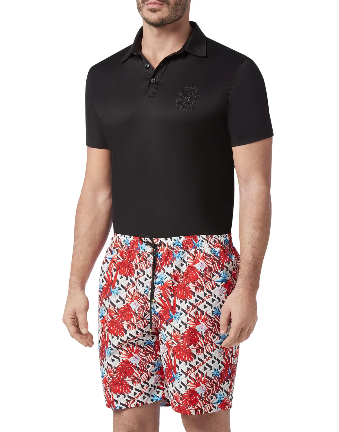 Beachwear Long Trousers Palms, цвет: Белый