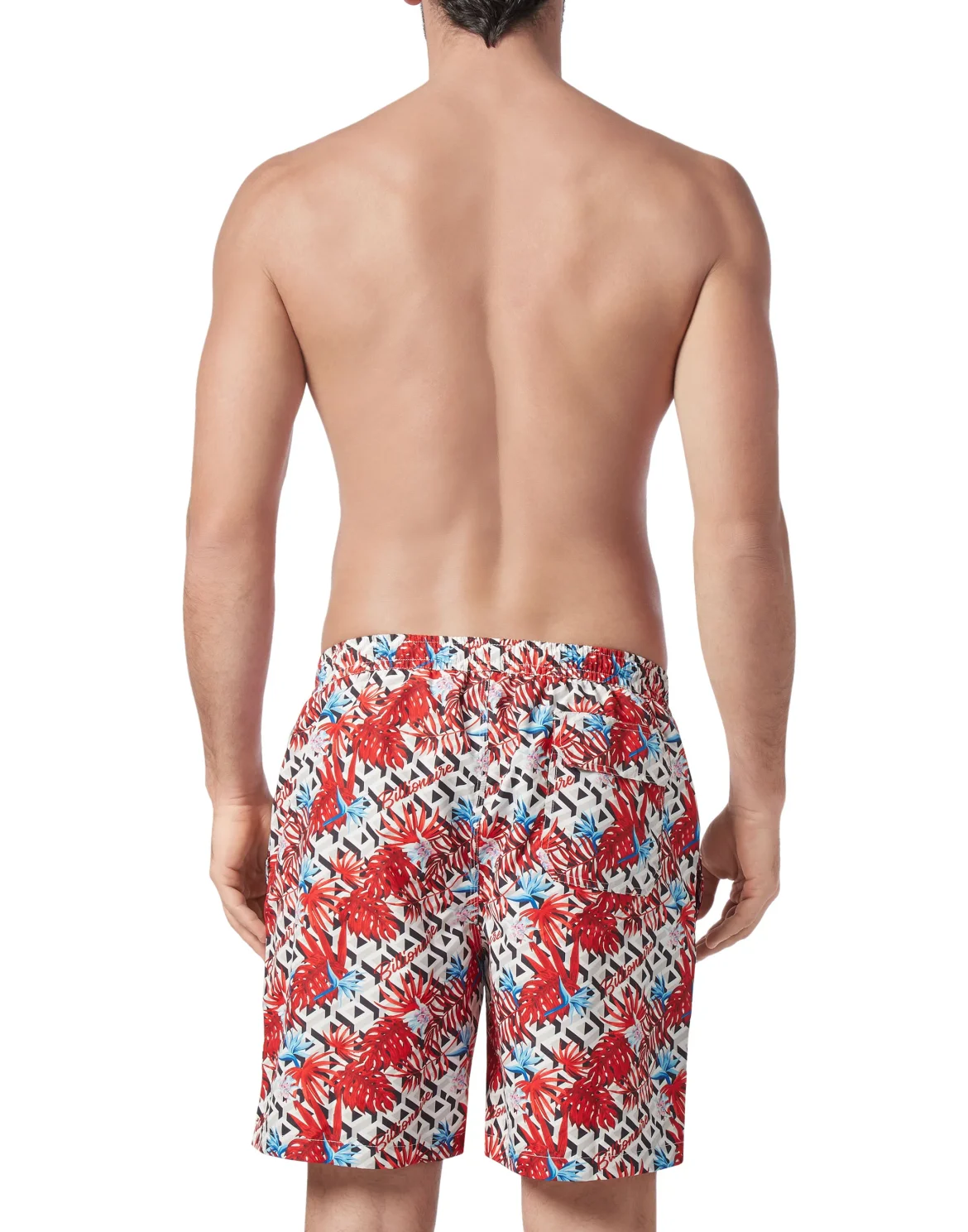 Beachwear Long Trousers Palms, цвет: Белый