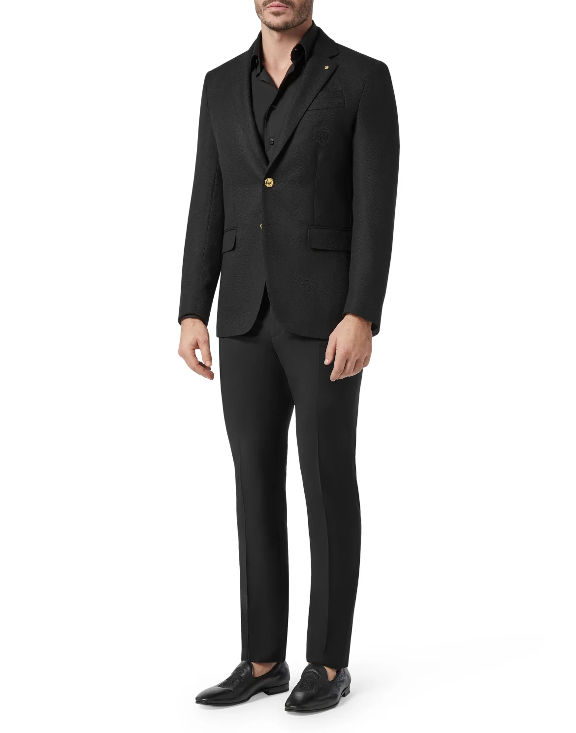 Blazer Tailored Fit Crest, цвет: Черный