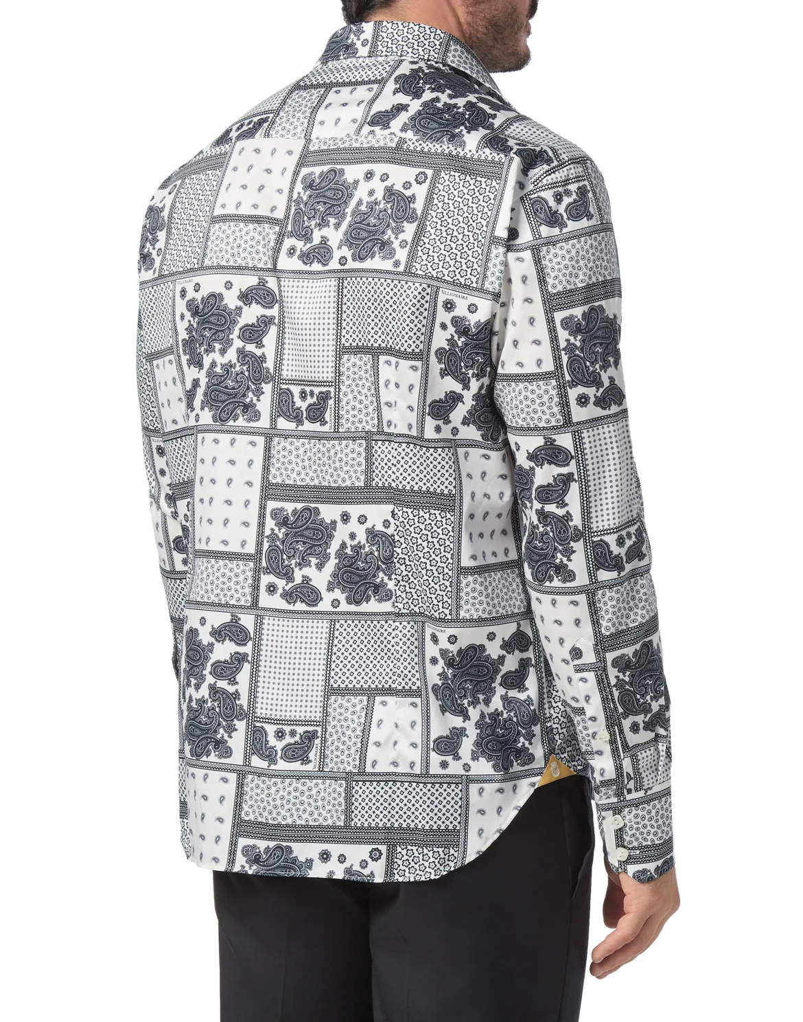 Shirt Gold Cut LS/Milano Paisley, цвет: Белый