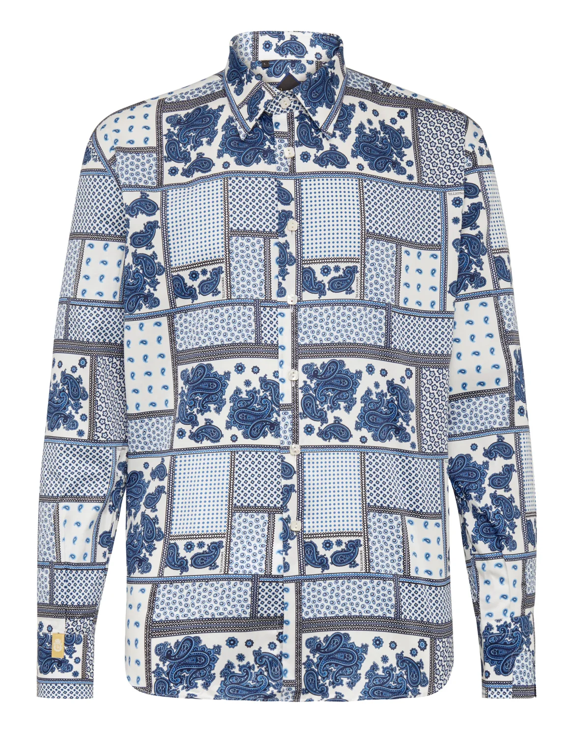 Shirt Gold Cut LS/Milano Paisley, цвет: Белый