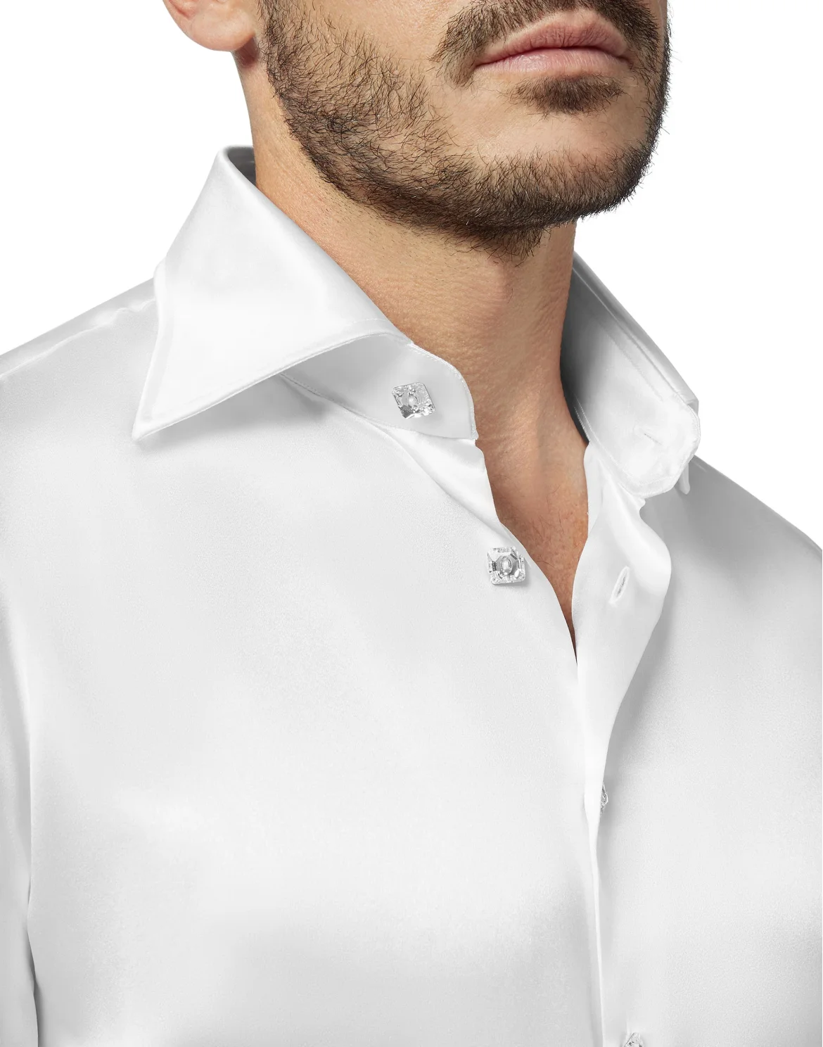 Shirt Gold Cut LS/Flavio Elegant, цвет: Белый