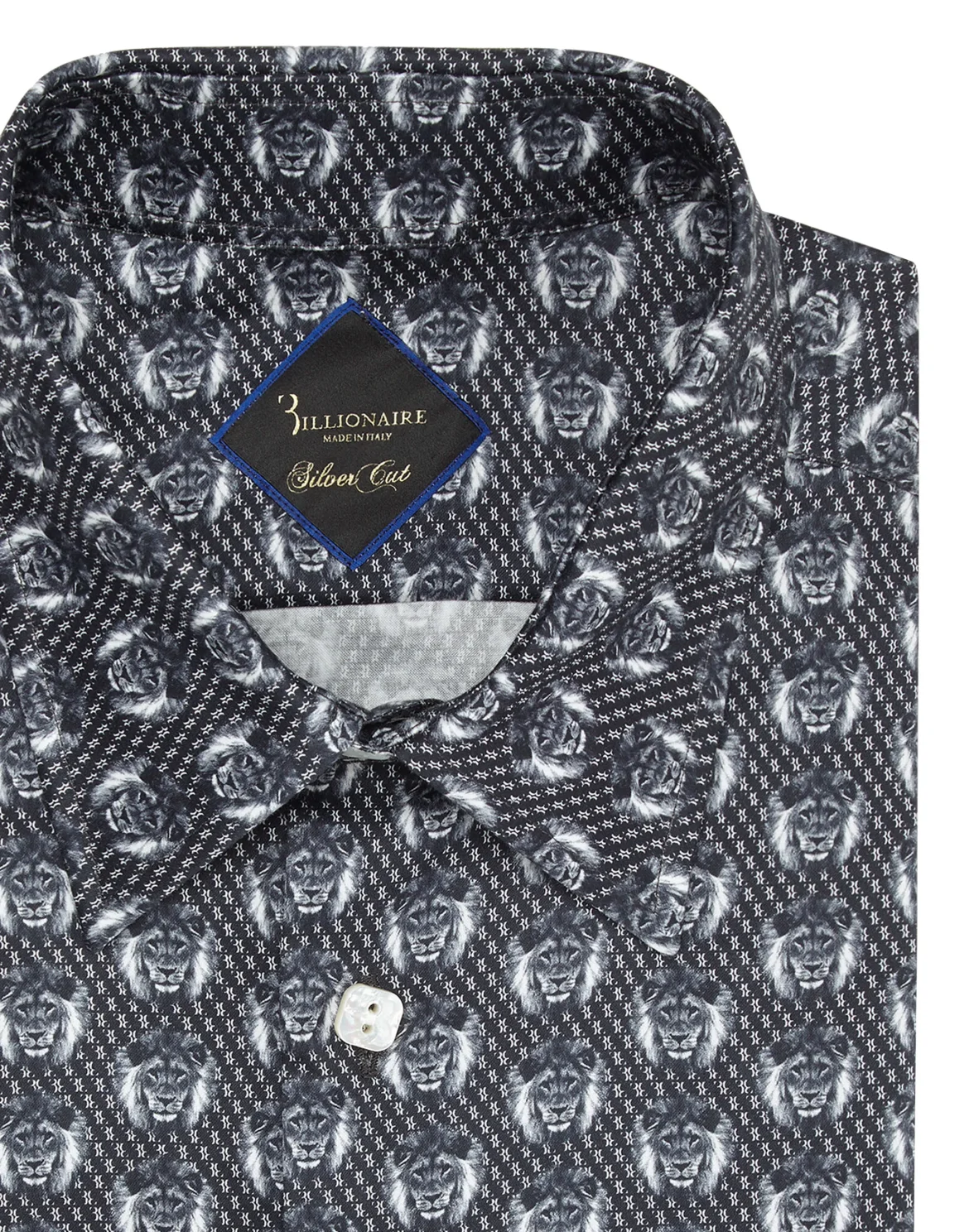 Shirt Silver Cut LS/Milano Lion, цвет: Черный