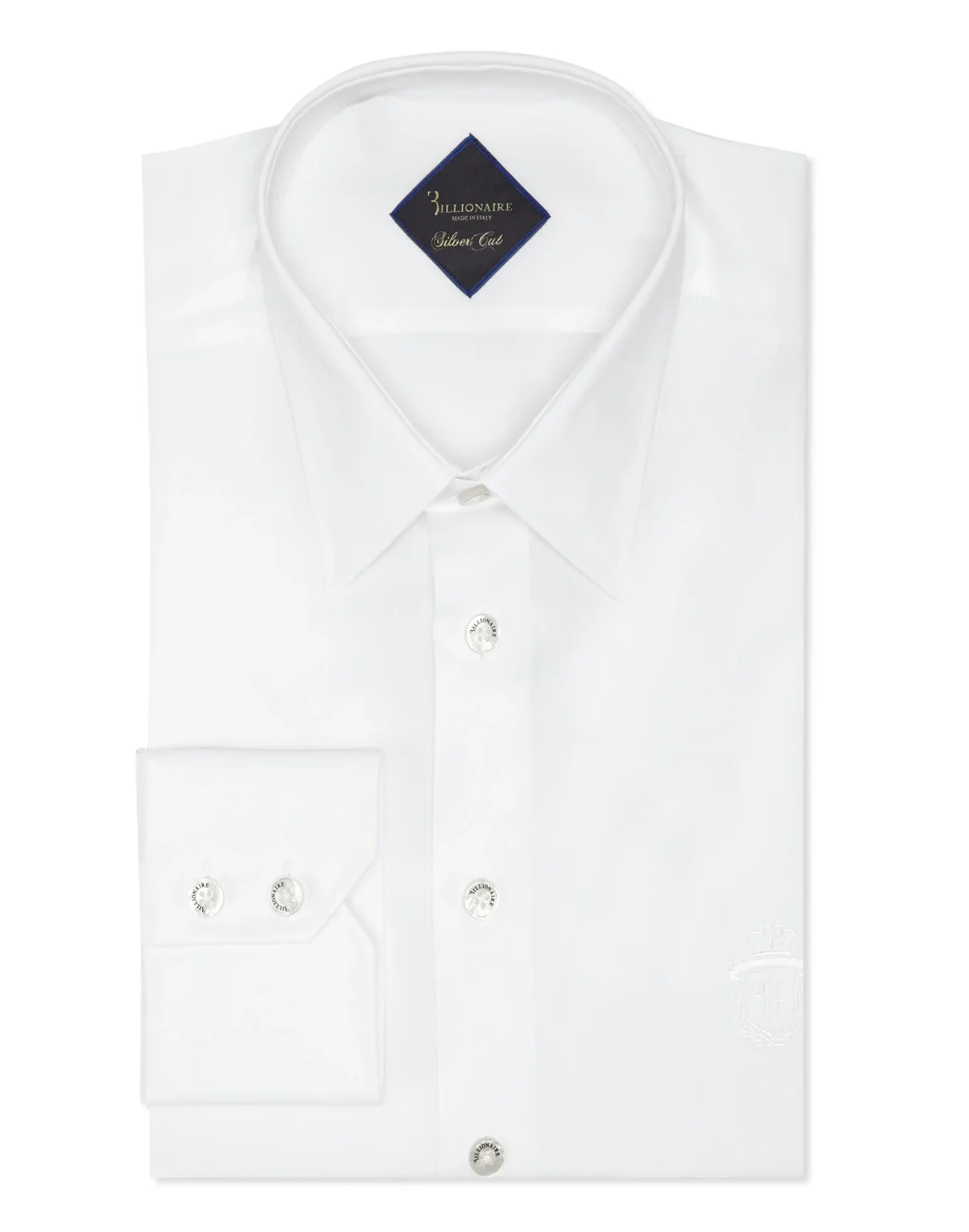 Shirt Silver Cut LS/Milano Crest, цвет: Белый