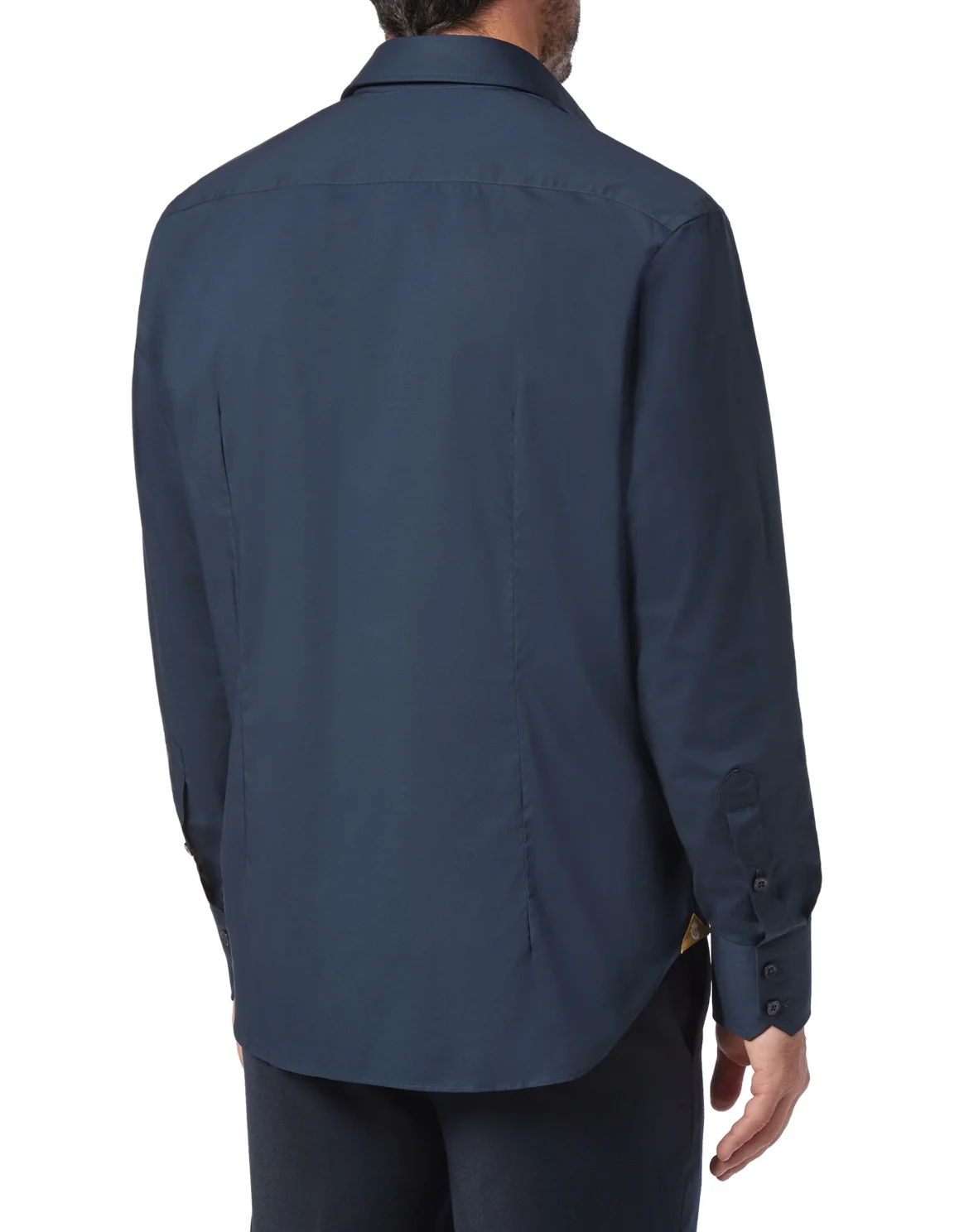 Shirt Gold Cut LS/Milano Crest, цвет: Синий