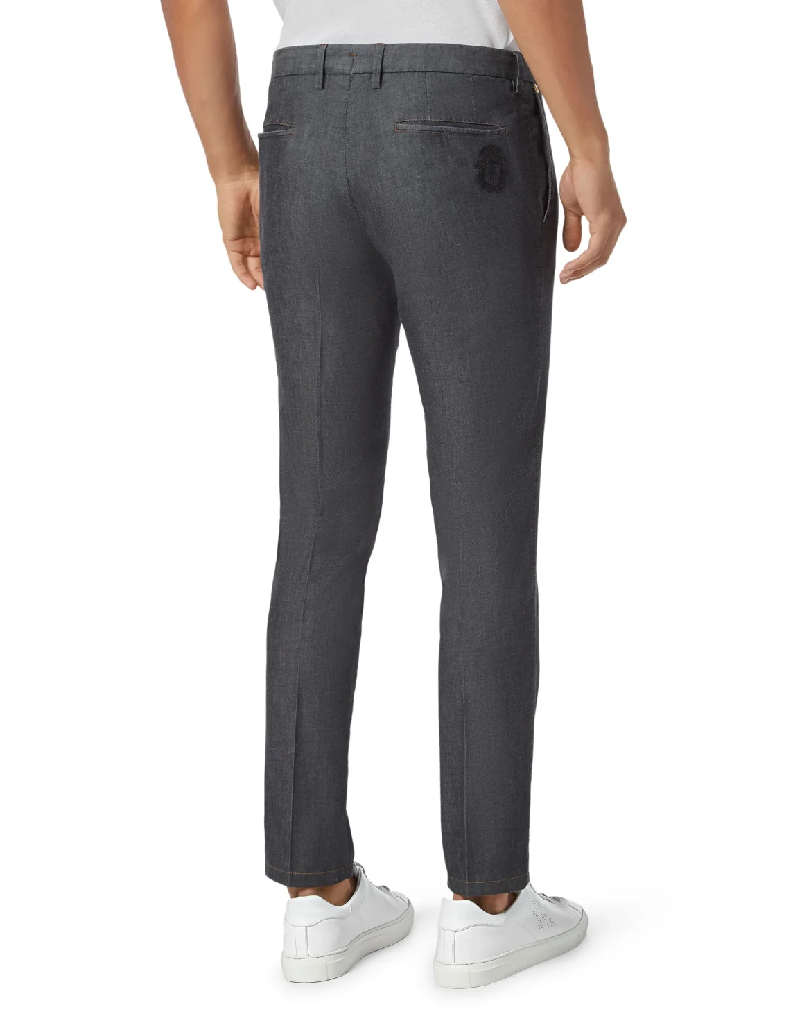Slim Trousers Crest, цвет: Черный