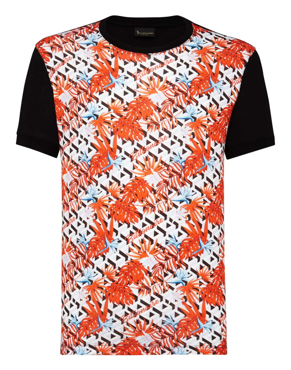 T-shirt Round Neck SS Palms, цвет: Белый