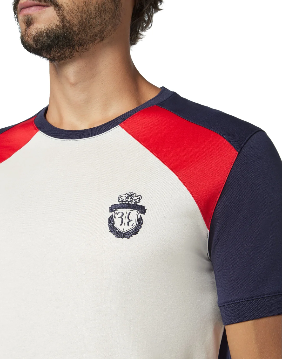 T-shirt Round Neck SS Crest, цвет: Синий