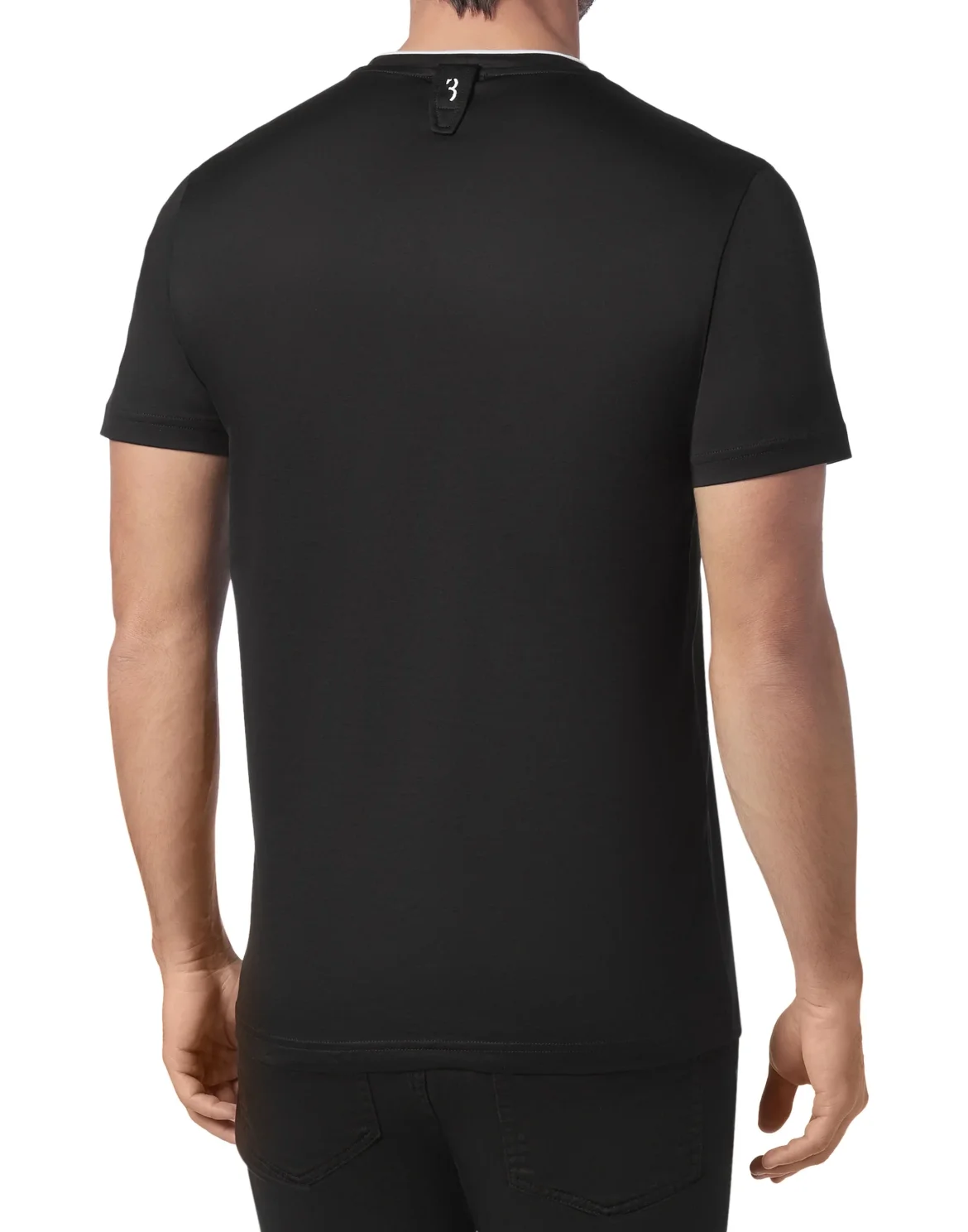T-shirt Round Neck SS Crest, цвет: Черный