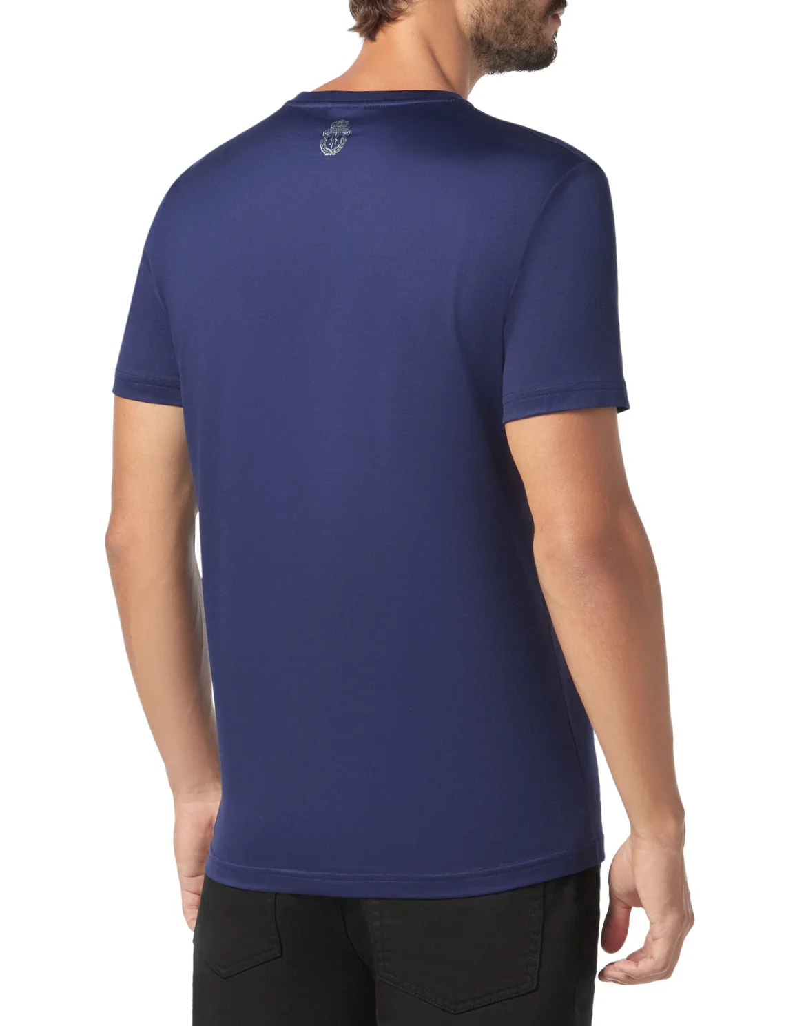 T-shirt Round Neck SS Baroque, цвет: Синий