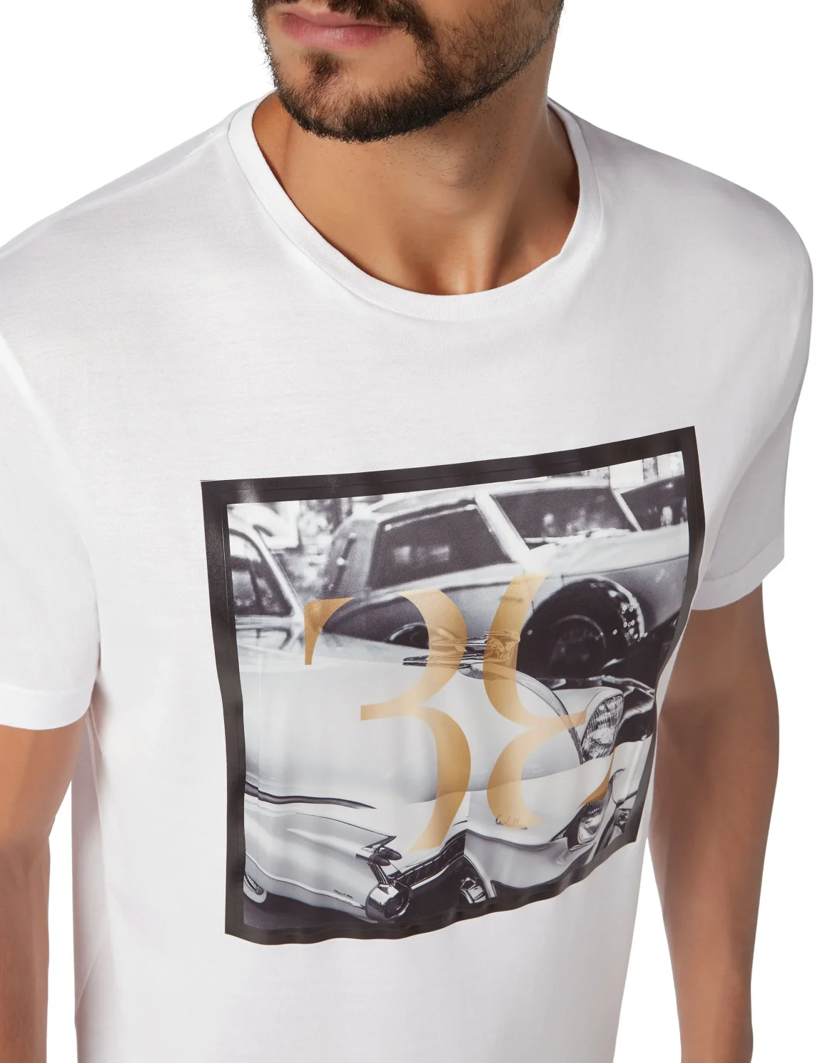 T-shirt Round Neck SS Double B, цвет: Белый