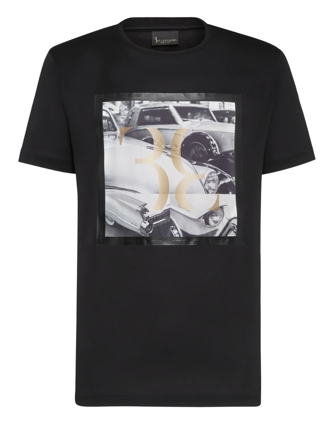 T-shirt Round Neck SS Double B, цвет: Черный