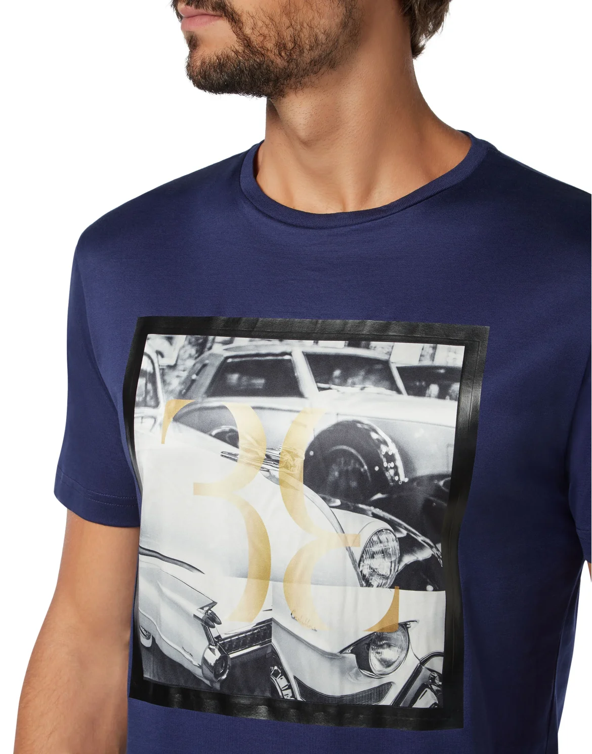 T-shirt Round Neck SS Double B, цвет: Синий