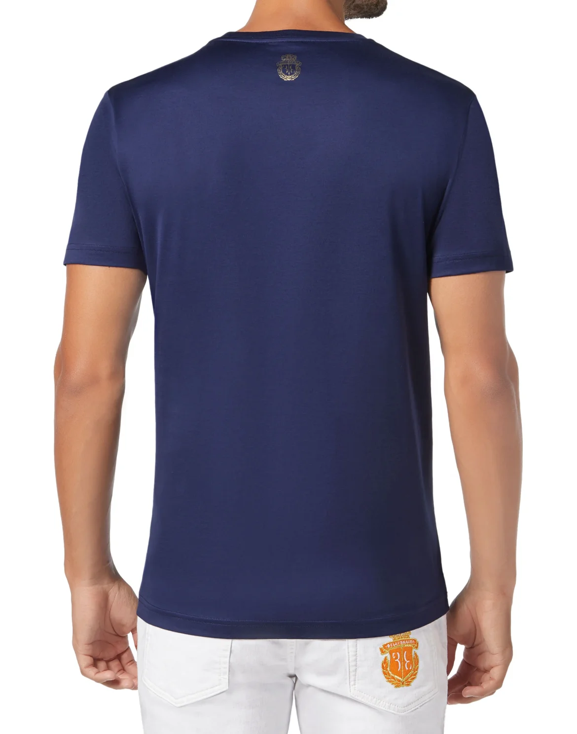 T-shirt Round Neck SS Double B, цвет: Синий