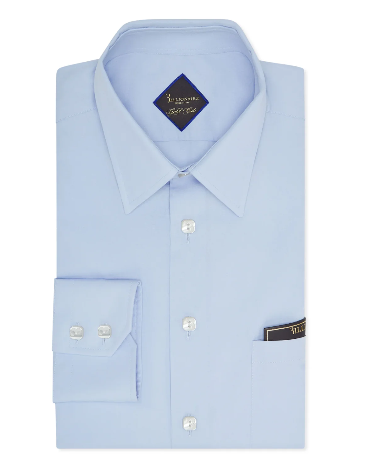 Shirt Gold Cut LS Iconic, цвет: Голубой