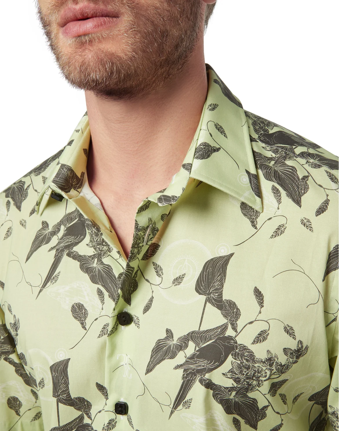 Shirt Silver Cut SS Billionaire in the space, цвет: Зеленый