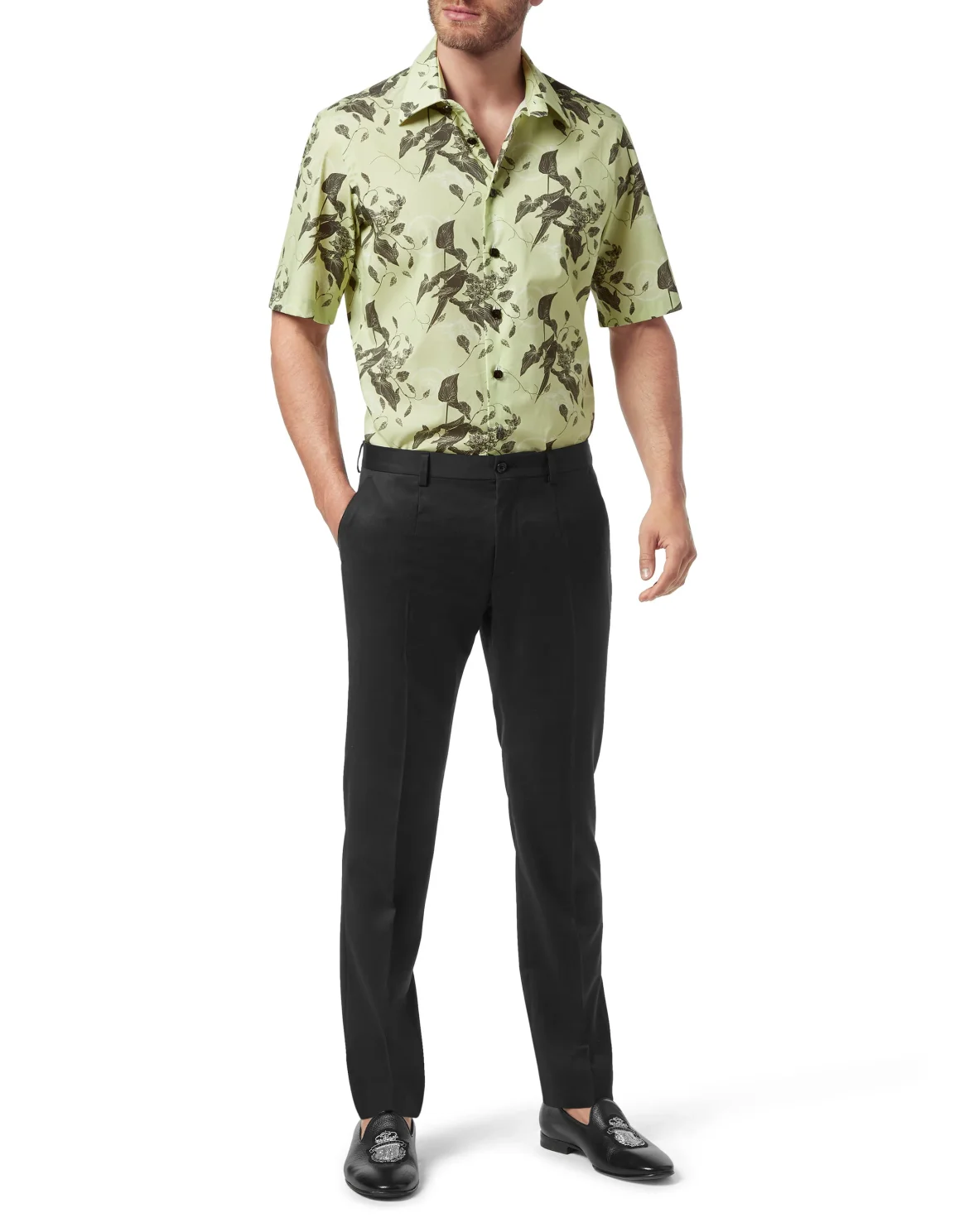 Shirt Silver Cut SS Billionaire in the space, цвет: Зеленый