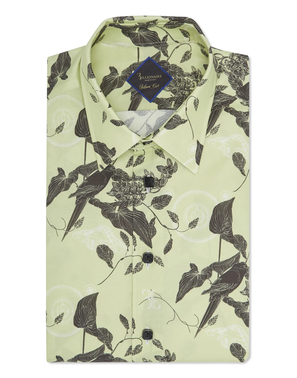 Shirt Silver Cut SS Billionaire in the space, цвет: Зеленый