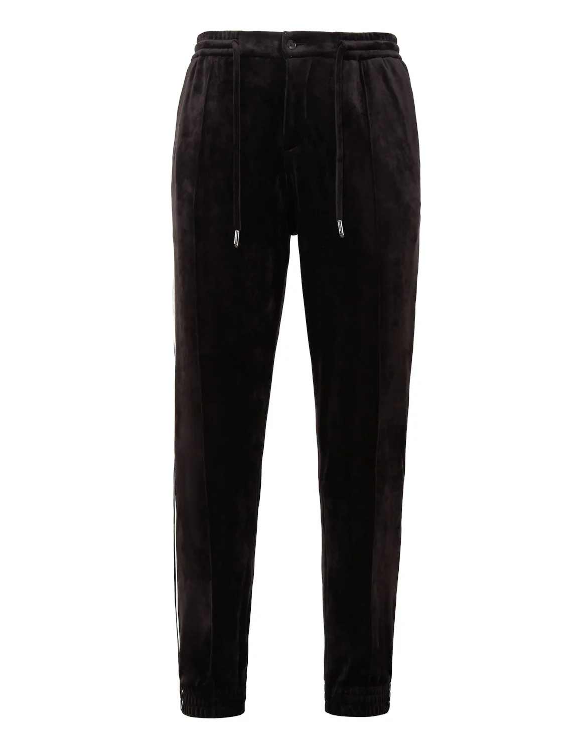Velvet Long Trousers Crest, цвет: Черный