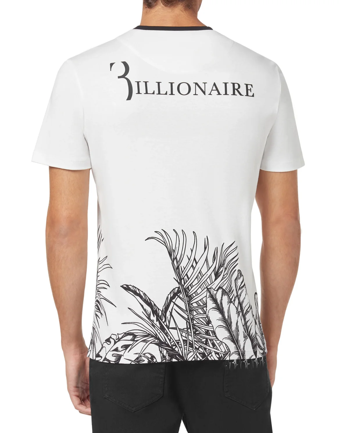 T-shirt Round Neck SS Billionaire in the space, цвет: Белый