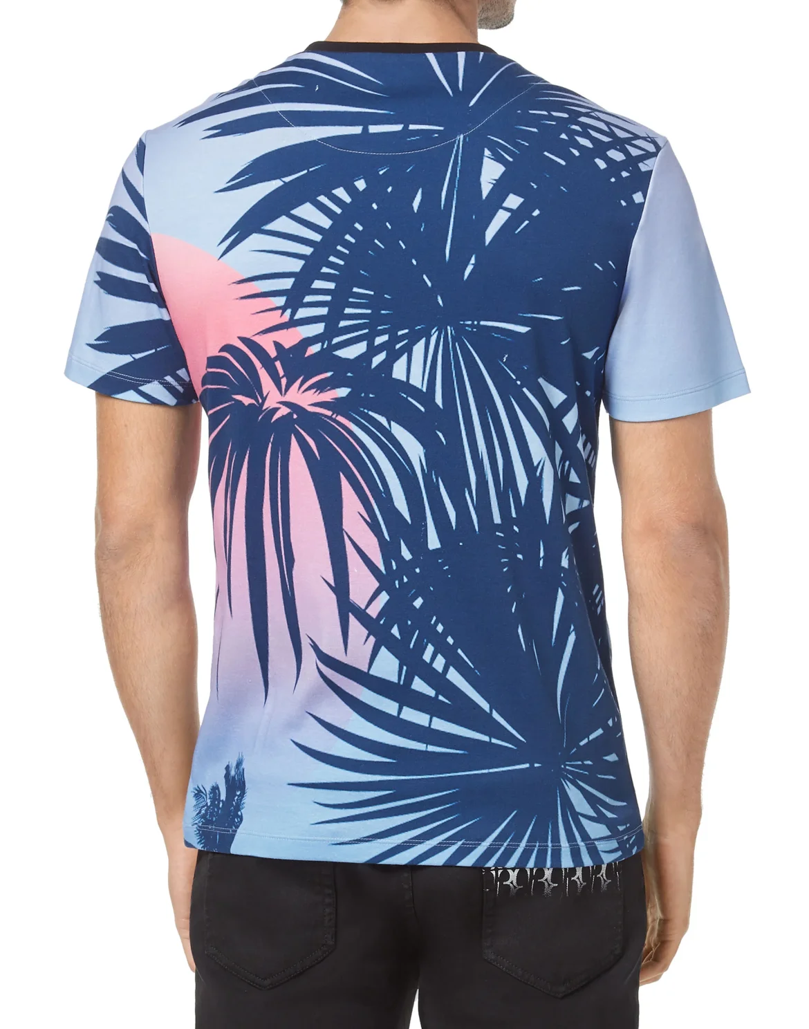 T-shirt Round Neck SS Billionaire in the space, цвет: Мультиколор