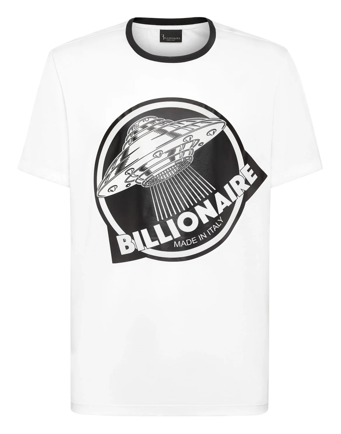 T-shirt Round Neck SS Billionaire in the space, цвет: Белый