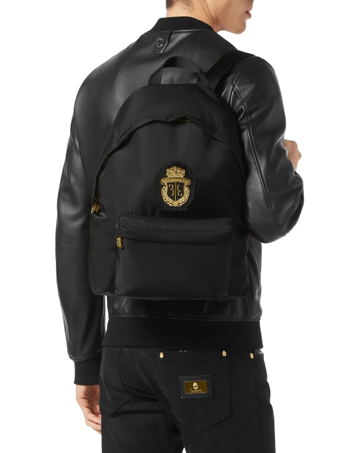 Nylon Backpack, цвет: Черный