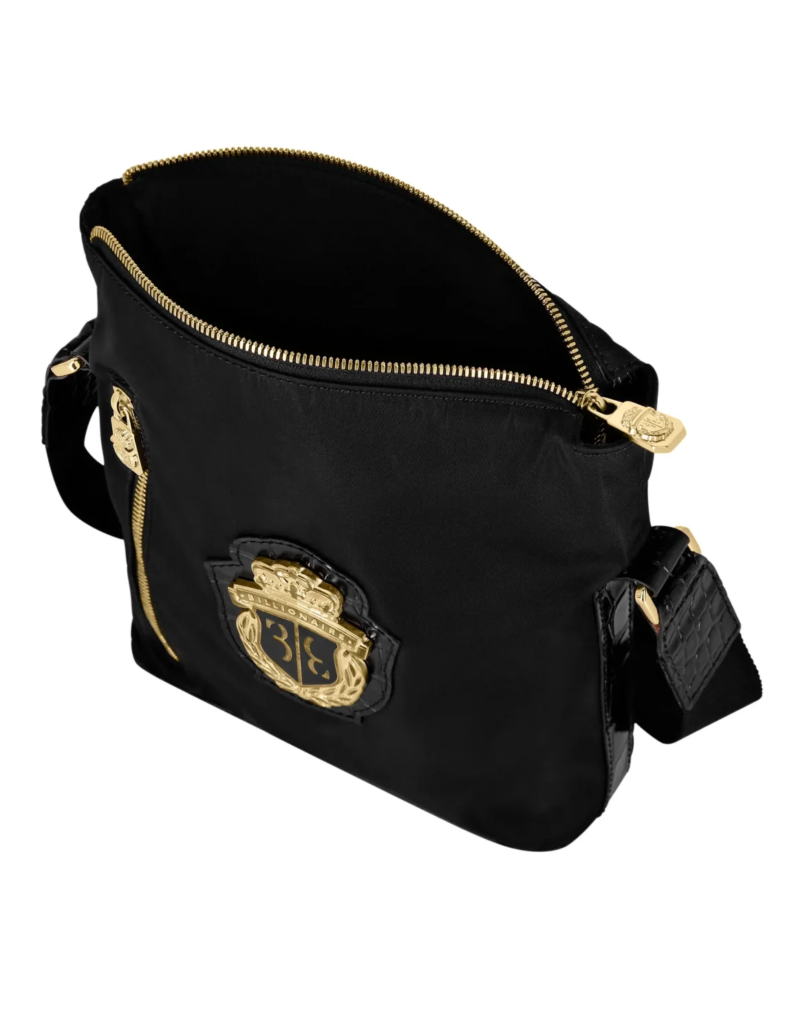 Nylon Cross Body, цвет: Черный