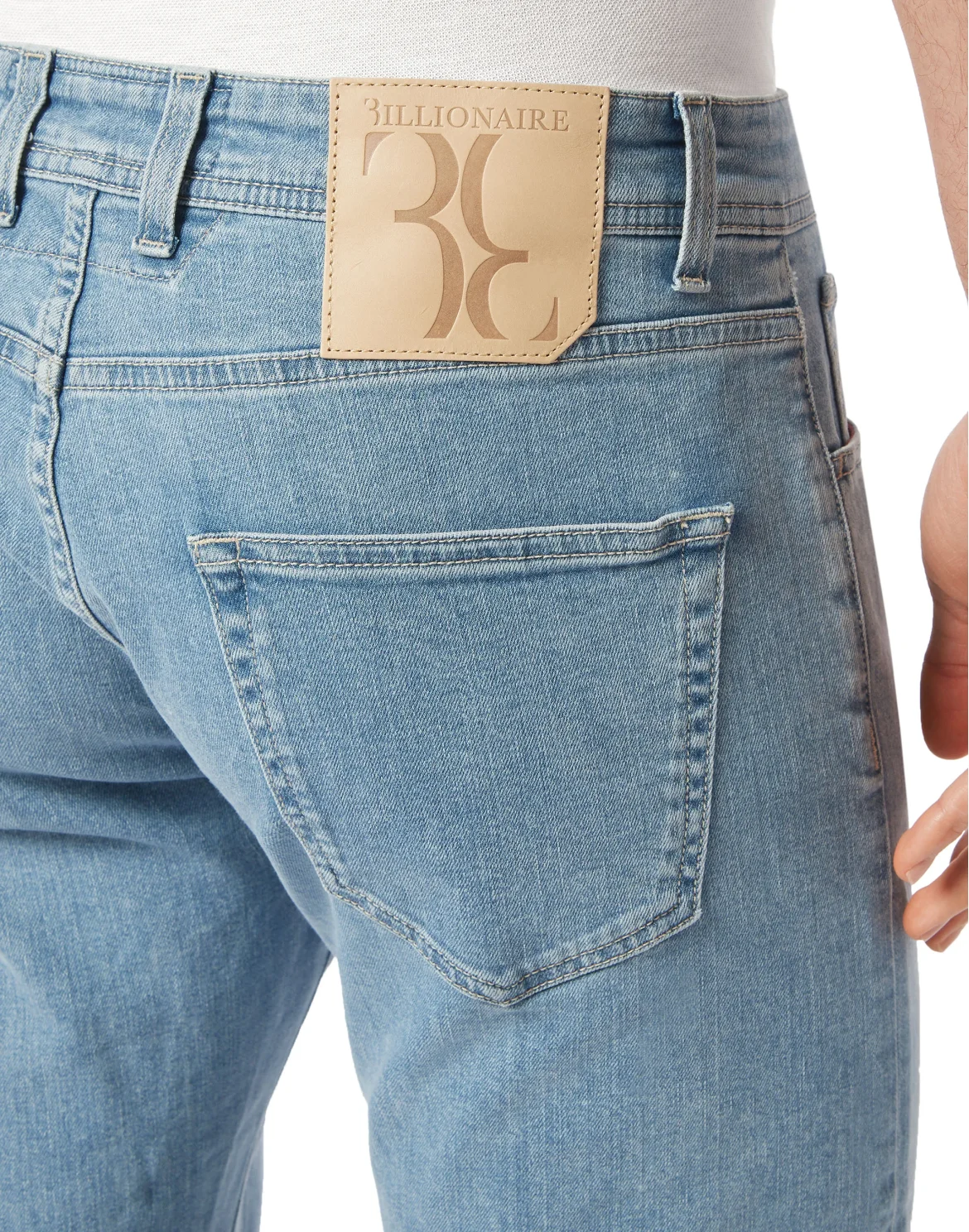 Denim Trousers Regular fit, цвет: Голубой