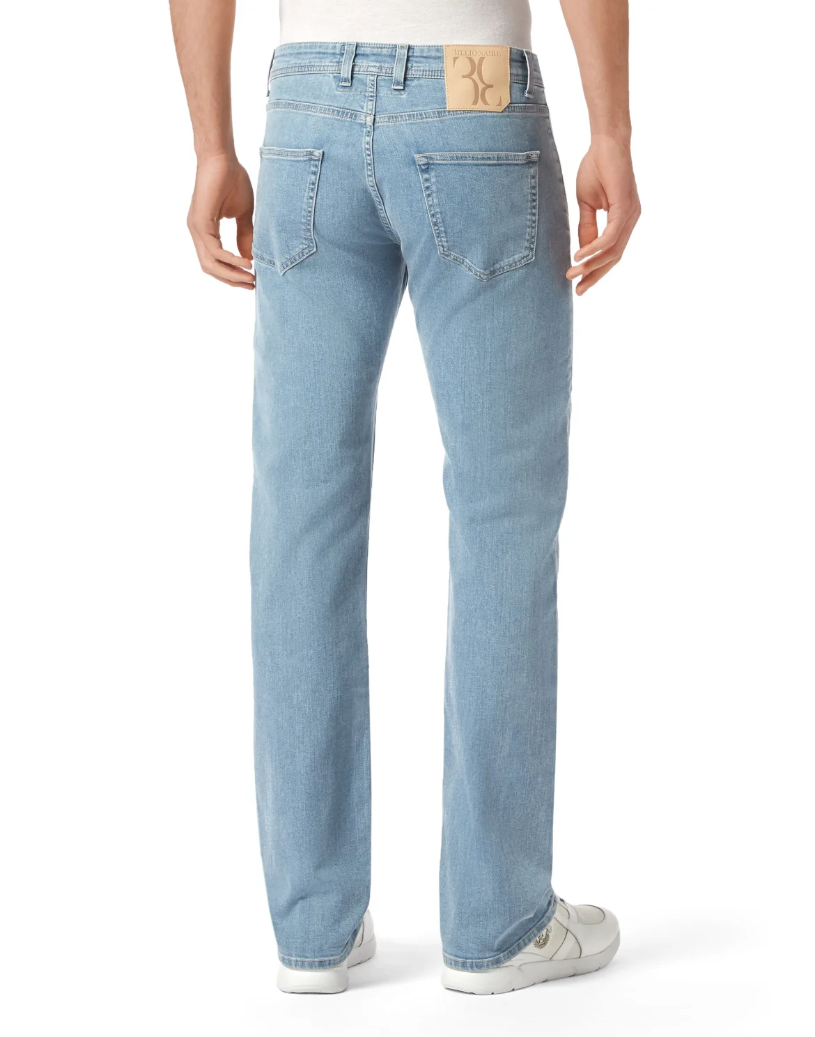 Denim Trousers Regular fit, цвет: Голубой