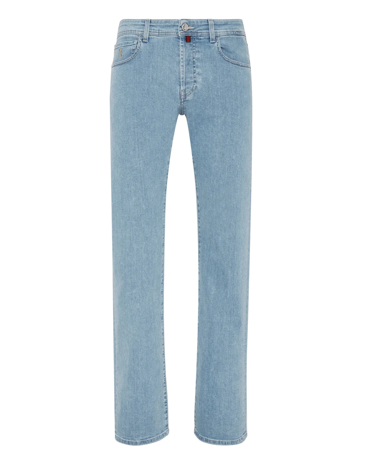 Denim Trousers Regular fit, цвет: Голубой