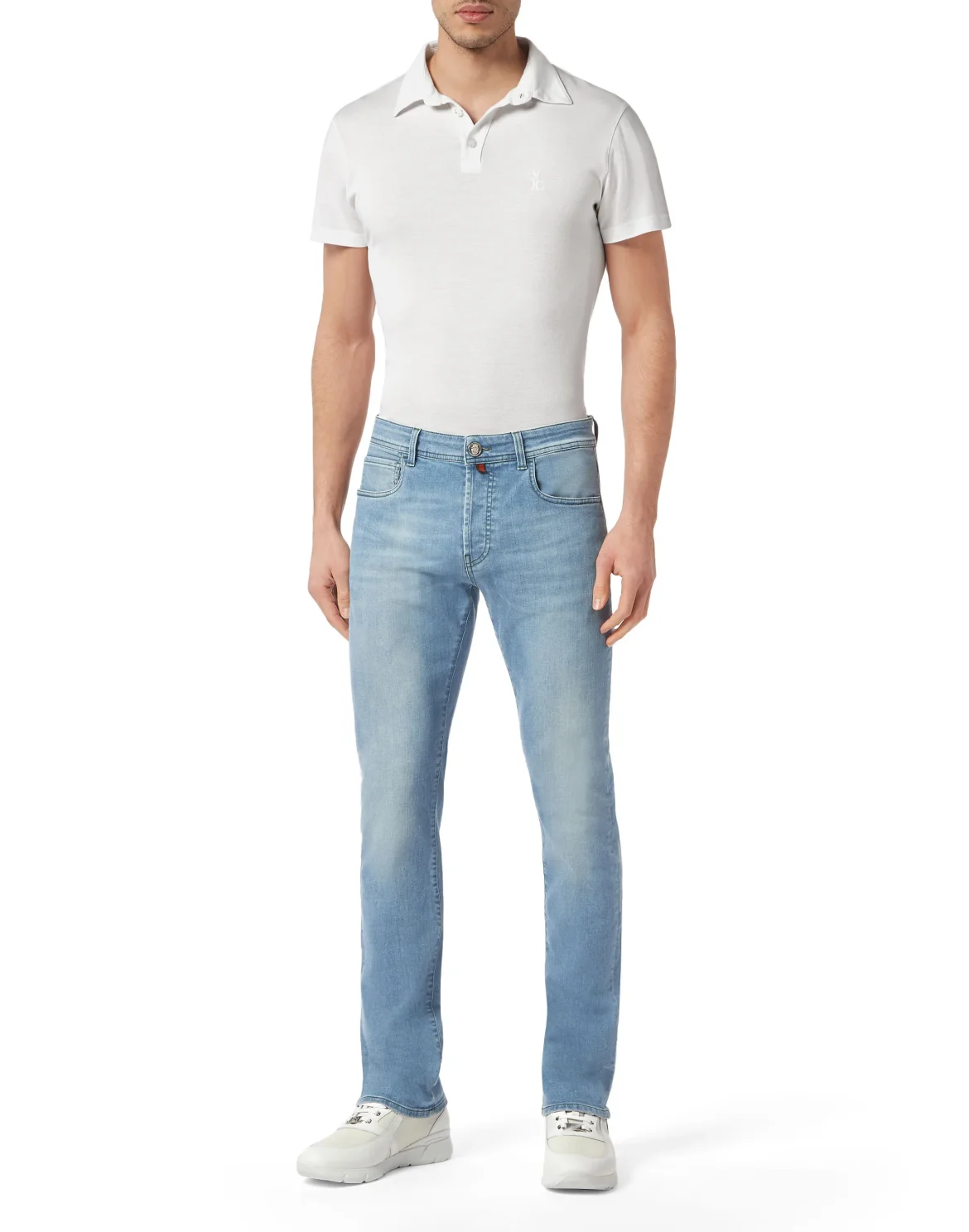 Denim Trousers Super Straight Cut, цвет: Голубой