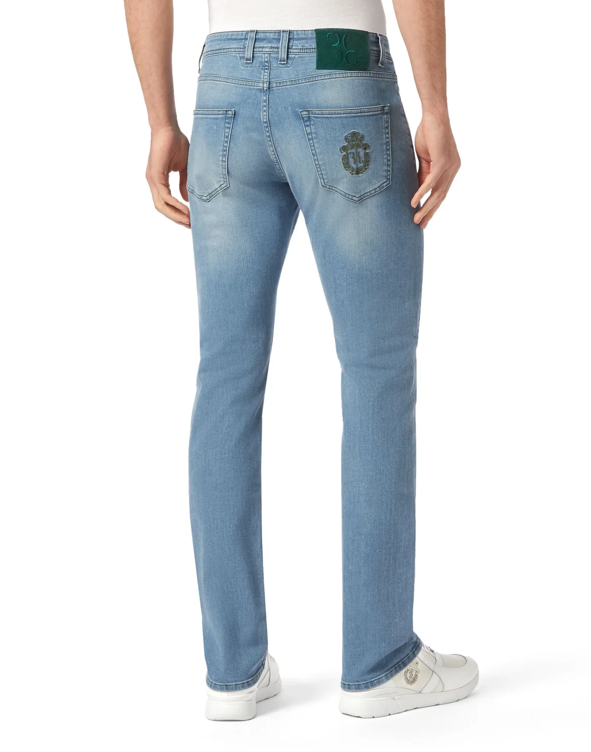 Denim Trousers Super Straight Cut, цвет: Голубой