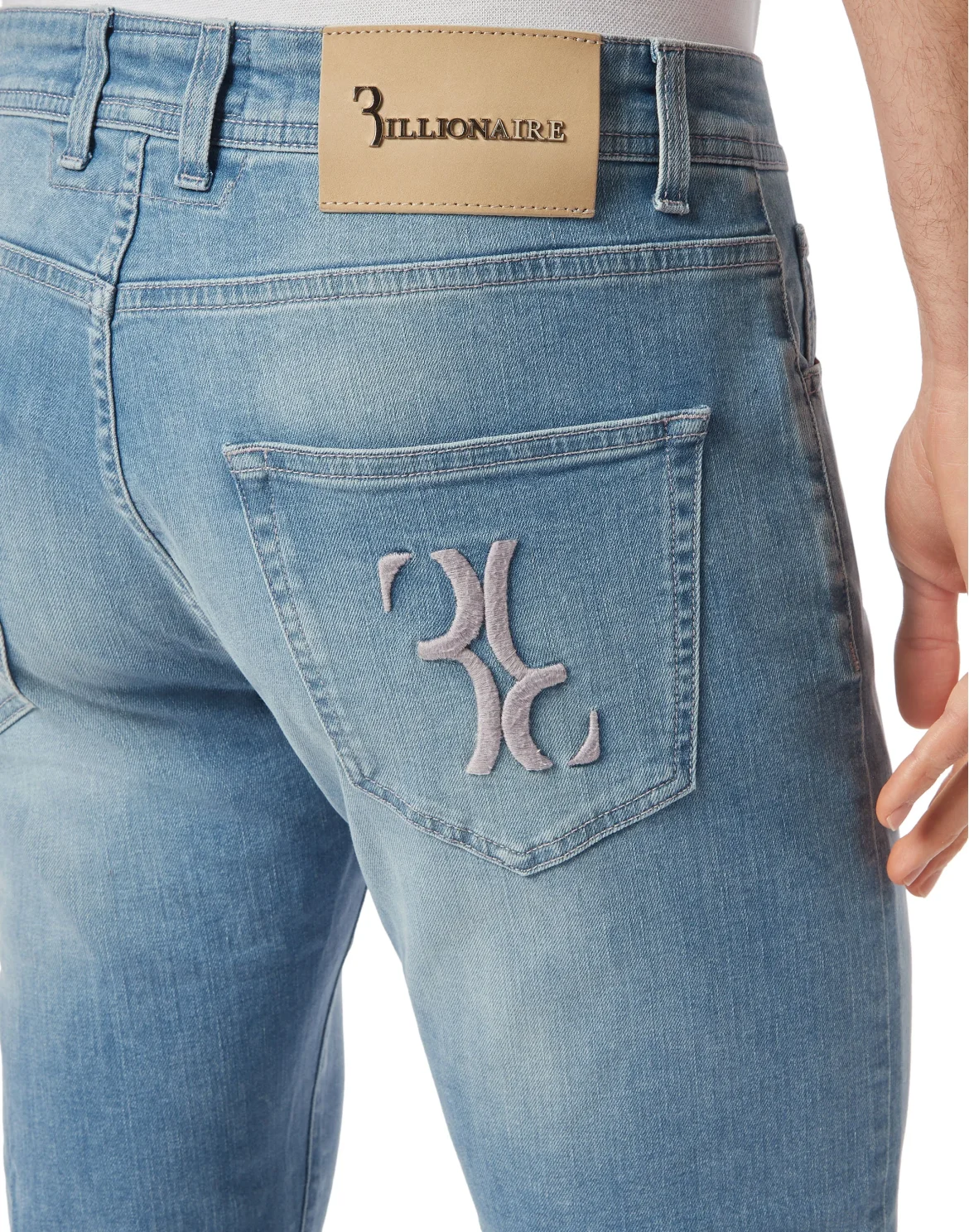 Denim Trousers Super Straight Cut, цвет: Голубой