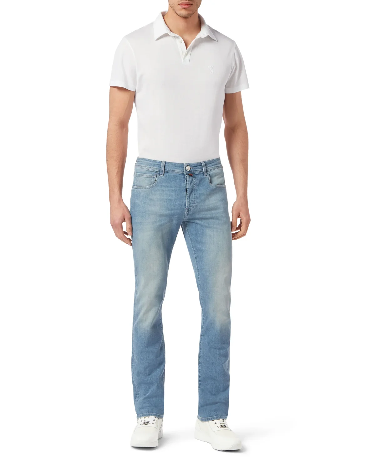 Denim Trousers Super Straight Cut, цвет: Голубой