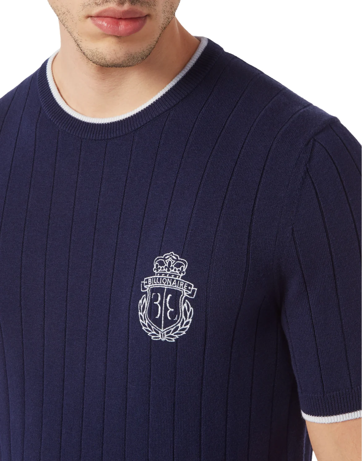 Cotton/Wool T-Shirt  SS, цвет: Синий