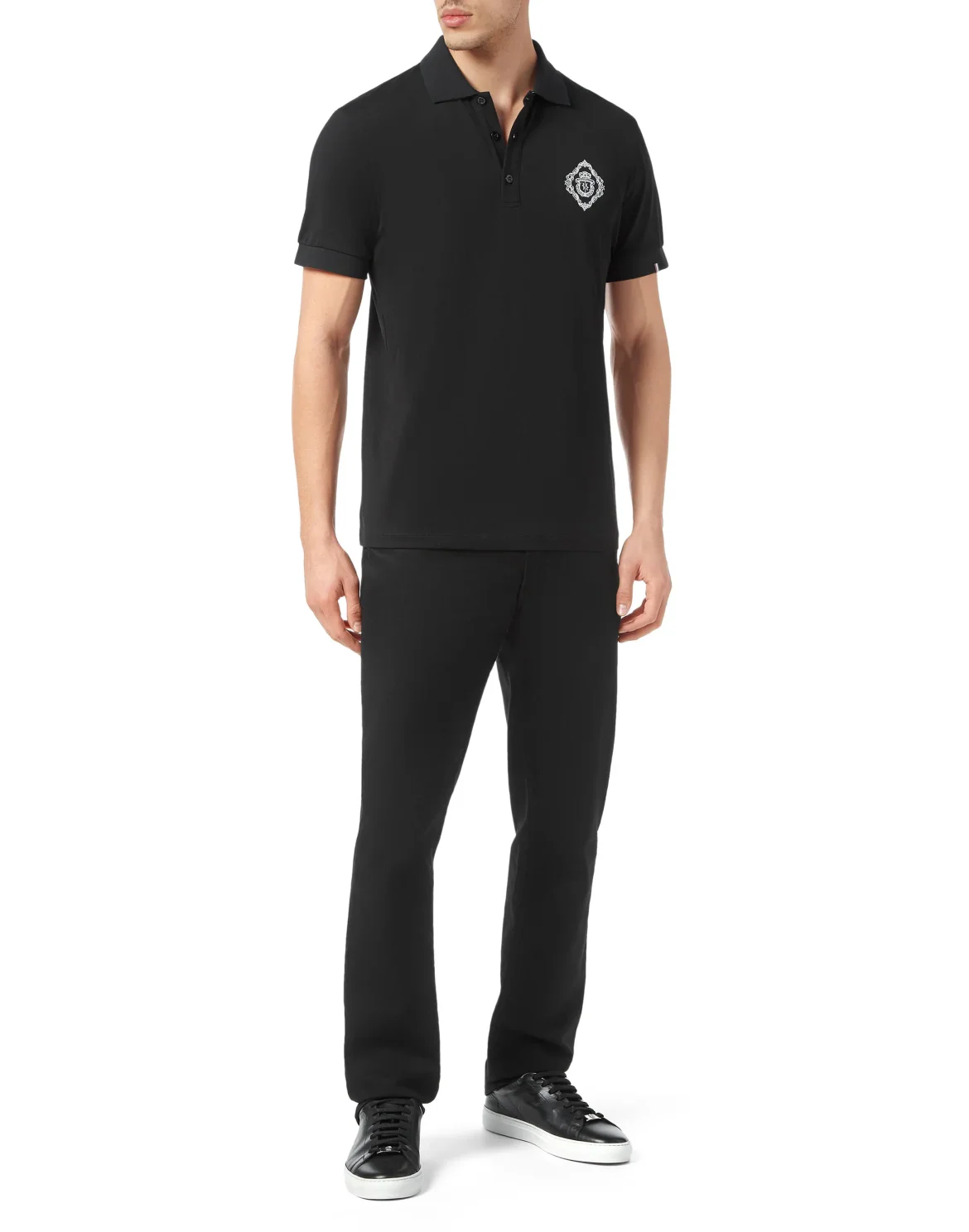 Classic Polo Shirt SS, цвет: Черный