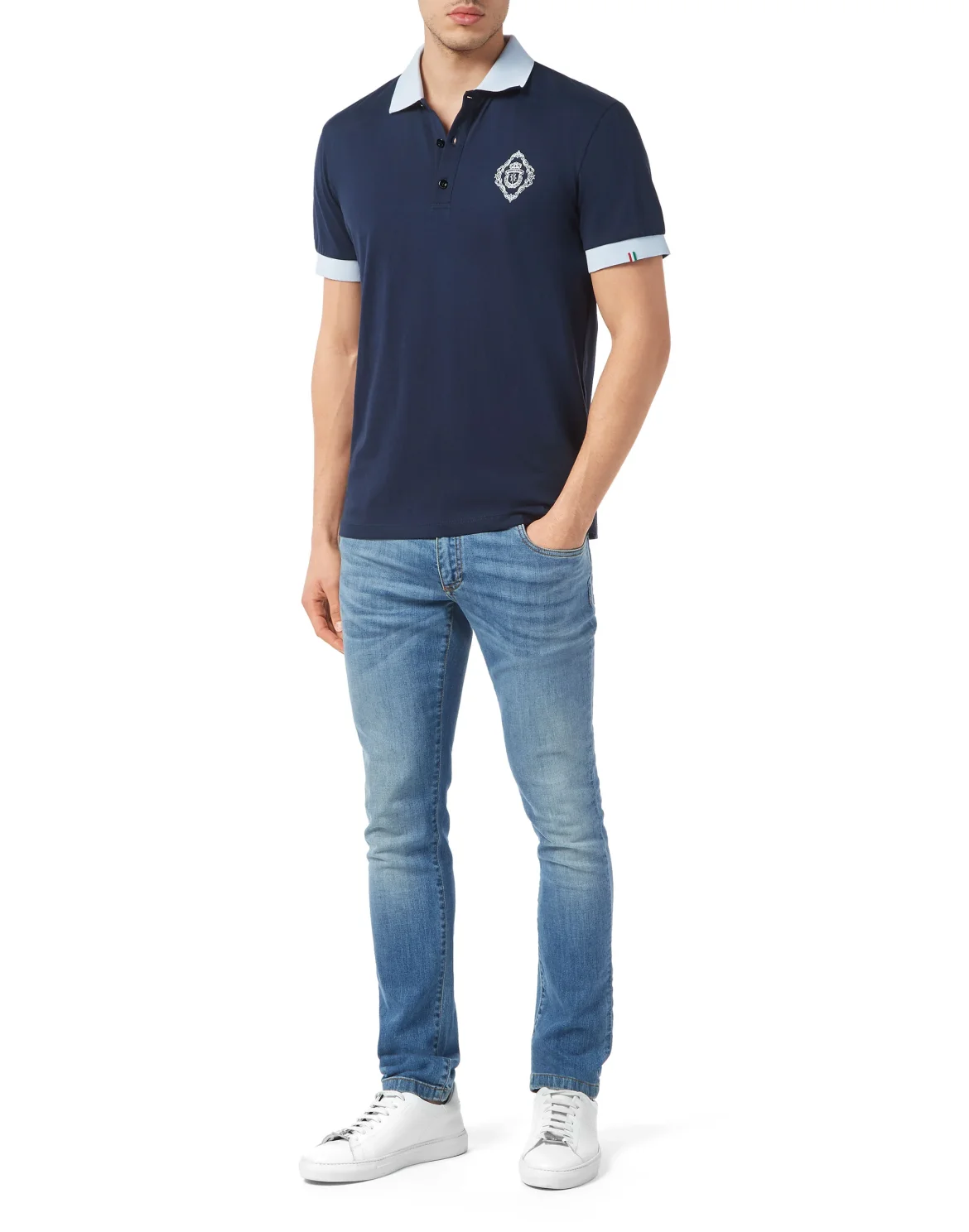 Classic Polo Shirt SS, цвет: Синий