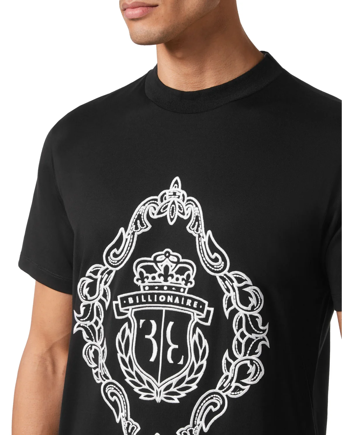 T-shirt Round Neck SS, цвет: Черный
